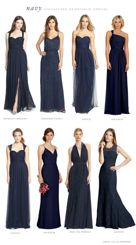 Love These Picks From Dressforwedding For Navy Bridesmaids Dresses