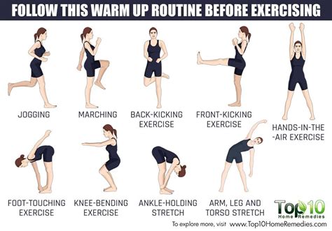 Warm Up Exercises Before Workout At Home Workoutwalls