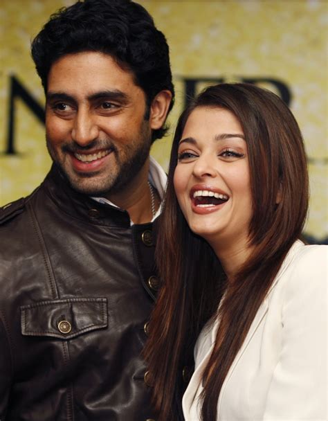 Bollywood Stars Abhishek Bachchan And Aishwarya Rai Bachchan Celebrate