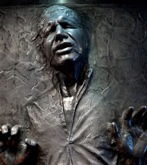 Han Solo In Carbonite Recreated On A Microfleece Blanket Now Its Your