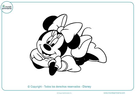 Dibujos De Minnie Mouse Para Colorear ️
