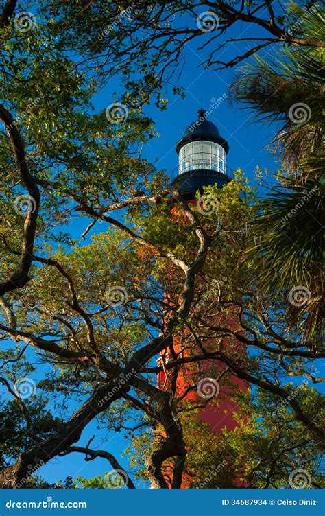 Ponce De Leon Inlet Lighthouse And Museum Stock Photo Image Of Inlet