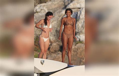 Gabrielle Union Flaunts Bikini Body On Holiday With Dwayne Wade