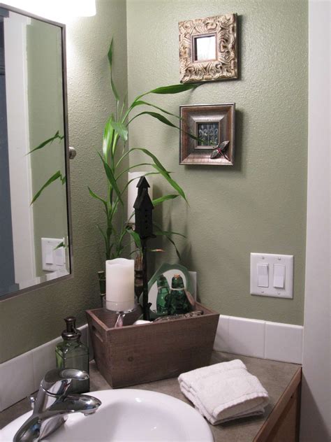 16 What Color Goes With Olive Green Bathroom Green Bathroom Decor