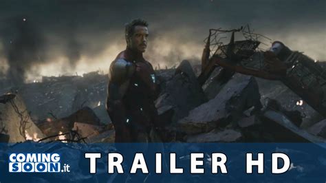 Avengers Endgame Trailer Speciale Italiano Del Film Marvel 2019