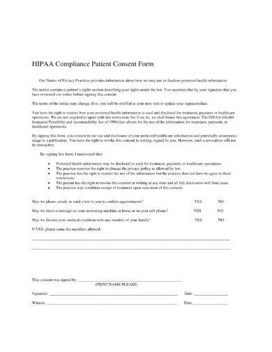 Hipaa Confidentiality Agreement Examples 15 Pdf Word Examples