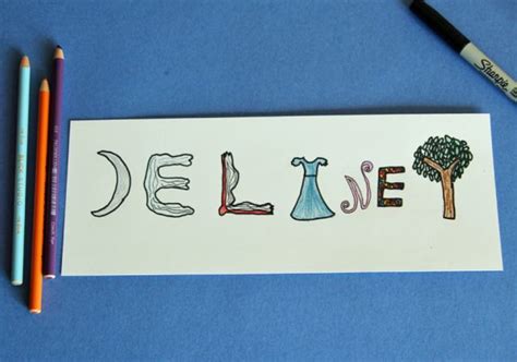 Drawing With Kids Illustrated Names Make And Takes