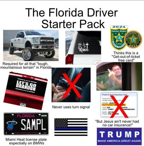 Florida Driver Starter Pack Rstarterpacks Starter Packs Know