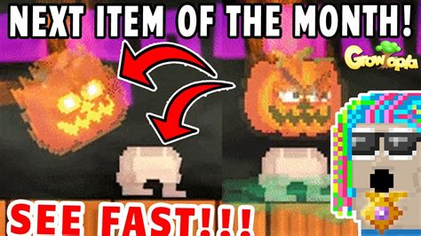 New Iotm Revealed October 2020 Growtopia Item Of The Month Youtube
