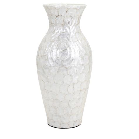 Imax Kalui Capiz Shell Floor Vase