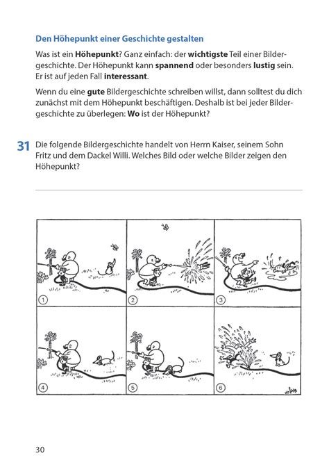 Bildergeschichte Aufsatz 4 5 Klasse Nr 224 Hauschka Verlag