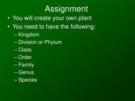 Ppt Plant Classification Powerpoint Presentation Free Download Id