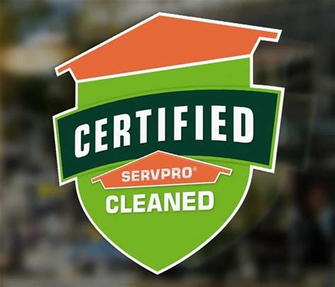 Certified Servpro Cleaned Disinfectant Cleaning For Your Mesa Az