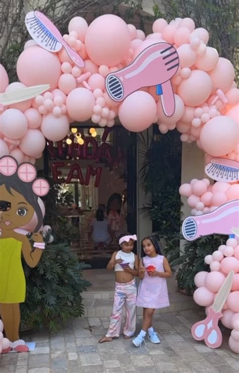 rob kardashian s daughter dream turned 7 and her lavish birthday party is literally the dreamiest