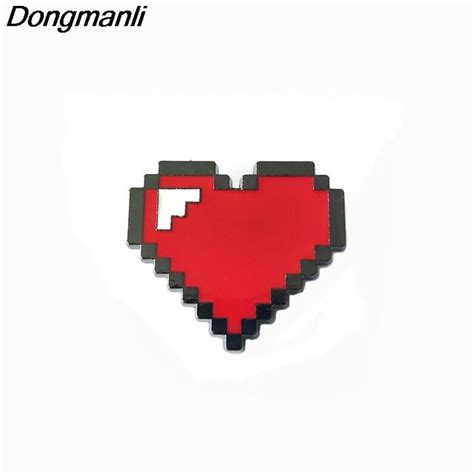 P2976 Dongmanli Undertale Heart Metal Enamel Pins And Brooches For
