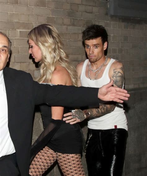 Liam Payne Channels Tommy Lee With Mystery Blonde As They Hold Hands