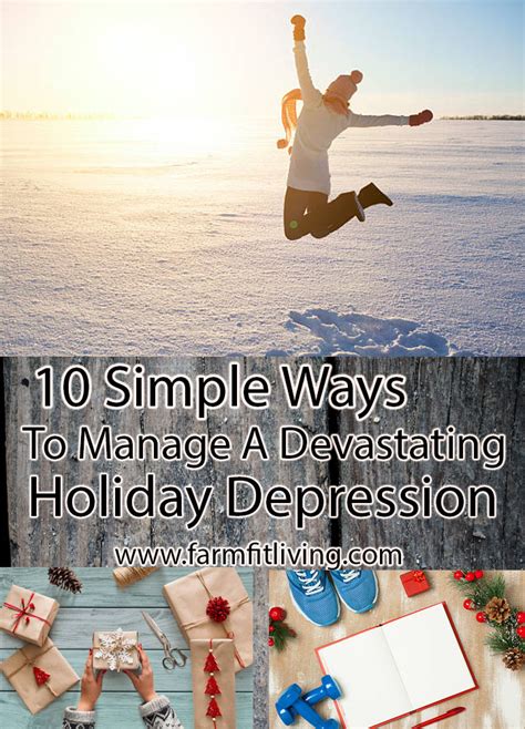 10 Simple Ways To Manage A Devastating Holiday Depression