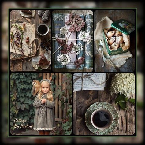 A Collage Of Photos With Flowers And Other Items