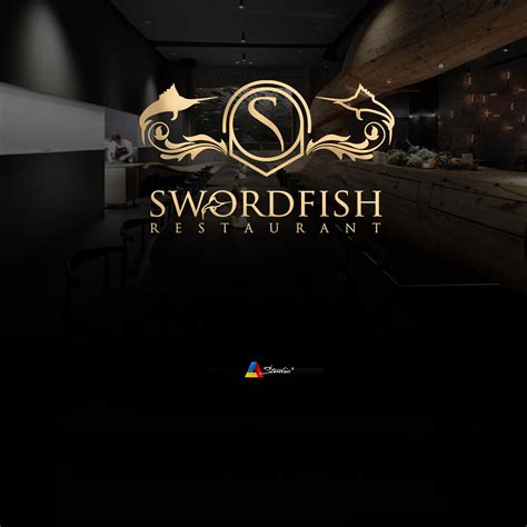 Swordfish Restaurant Logo Designed By Murat TovaÇ Restaurant Logo