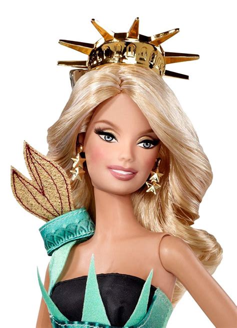 barbie collector dolls of the world statue of liberty barbie puppe