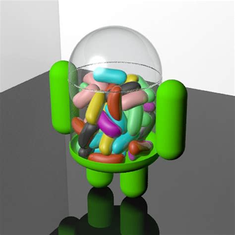 Android Jellybean Mascot 3d Model Cgtrader
