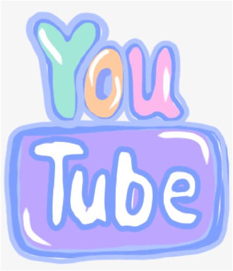 Youtube Social Transprent Png Pastel Youtube Logo Png Png Image