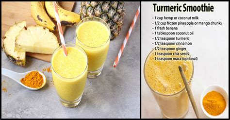 Turmeric Smoothie Recipe With Tons Of Benefits Dr Farrah MD