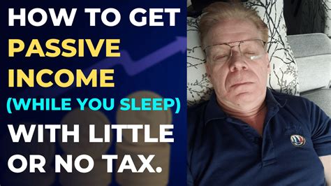 how to get passive income with little or no tax ed rempel
