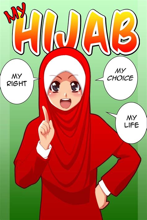 Muslimah Girl Anime