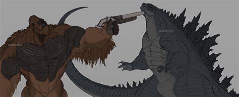 How To Draw Godzilla Vs King Kong