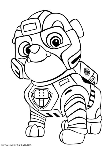 Coloriage mighty pups rocky dessin pat patrouille à imprimer. PAW Patrol Mighty Pups Skye Coloring Page for Girls - Get ...