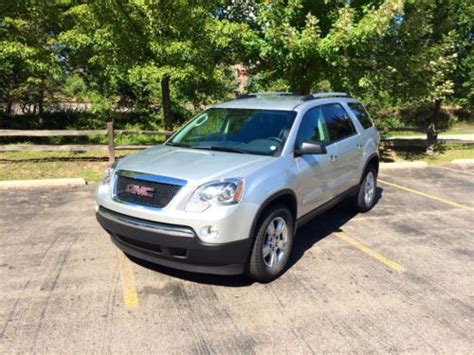 Purchase Used 2012 Gmc Acadia Suv Is Silver With Charcoal Interior In