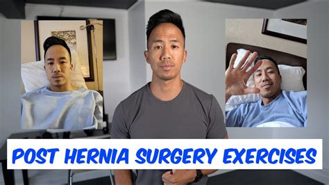 1 Day After Hernia Surgery Exercises Youtube