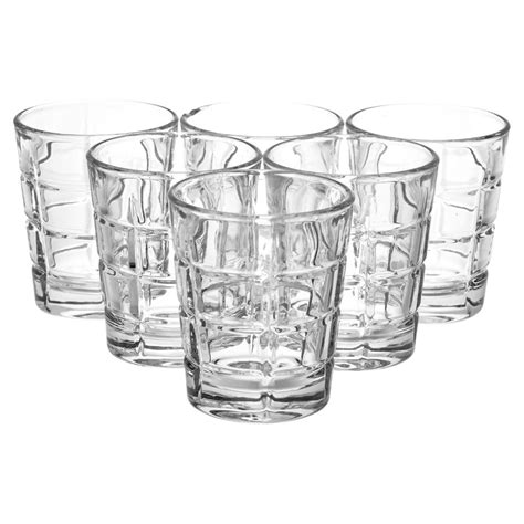 Set Of 6 12 60ml Queensway Shot Glasses Bar Quality Shot Vodka Liquor