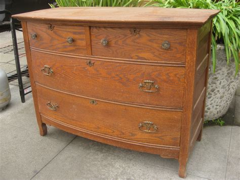 Uhuru Furniture And Collectibles Sold Antique Oak Dresser 125