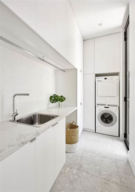 Lumiere Modern Laundry Room Melbourne By Lsa Architects Houzz