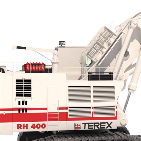 Excavator Terex O K Rh400 3d Model Cgtrader