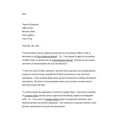 professional cover letter templates  sample