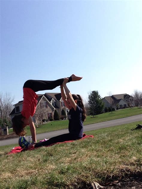 2 Person Acro Stunts Acro 2 Person Yoga Poses Two Person Yoga 2 Person Yoga