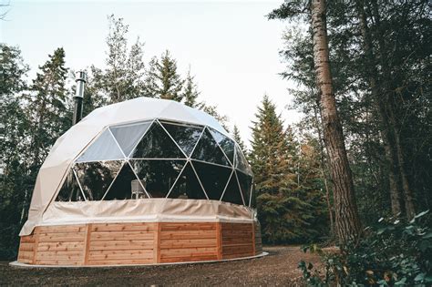 Geo Domes Rentals In Alberta Elk Island Retreat