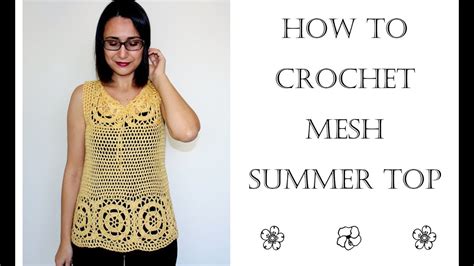 How To Crochet Easy Summer Top Youtube