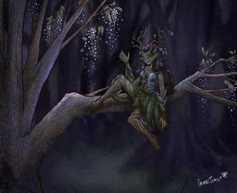 The Dryad And Her Tree Dungeons And Dragons Dandd Amino