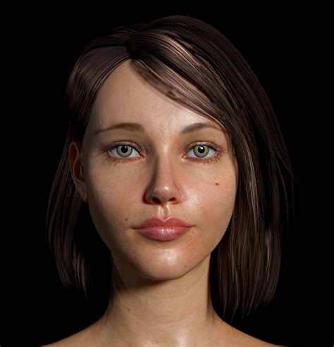 Artstation Female Realistic Skin