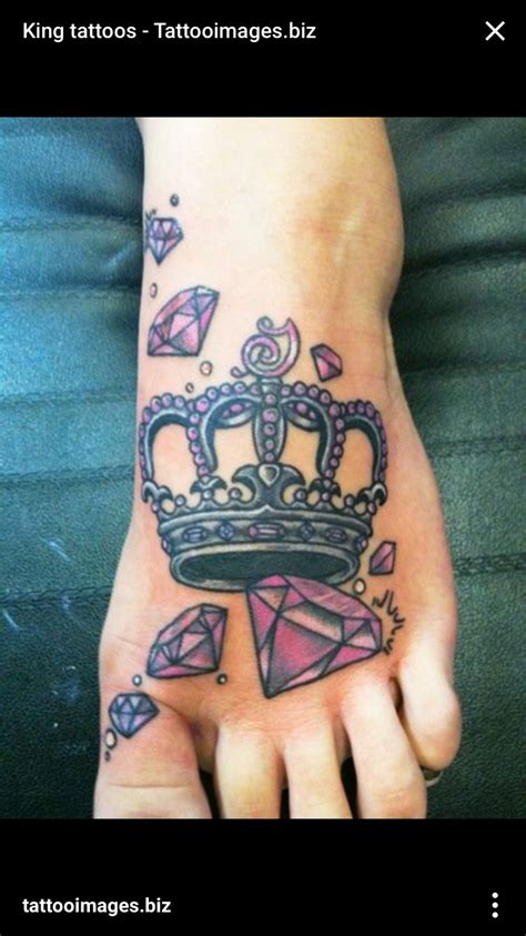 would look neat with an s on the top of the crown crown tattoos for women crown tattoo design