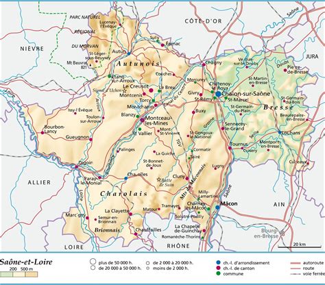 Ligne De Démarcation Saone Et Loire - Encyclopédie Larousse en ligne - Saône-et-Loire