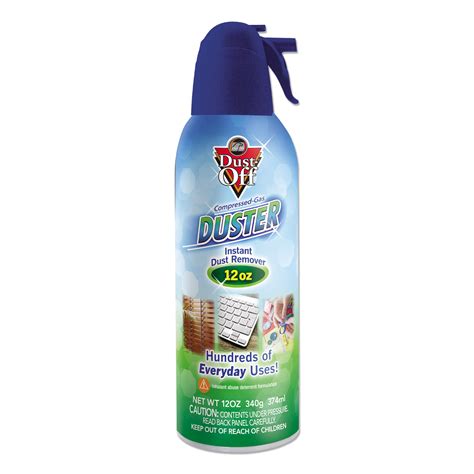 Disposable Compressed Air Duster, 12 oz Can - BOSS Office and Computer ...