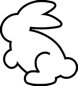 White Rabbit Clip Art At Clker Com Vector Clip Art Online Royalty