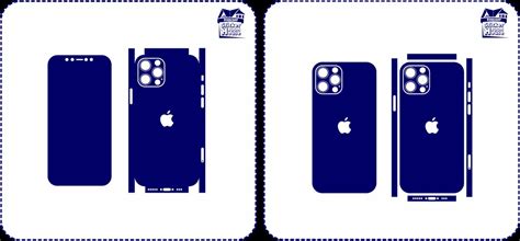 Iphone 12 Pro Skin Vector Template For Vinyl And Polyurethane Etsy