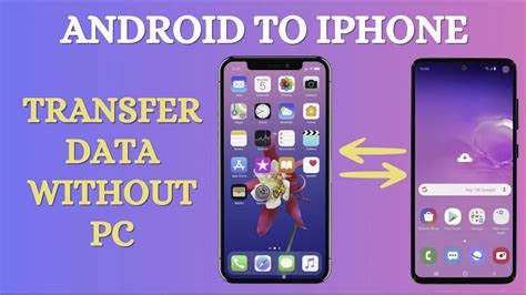 How To Transfer Data Iphone To Android Without Pc Youtube