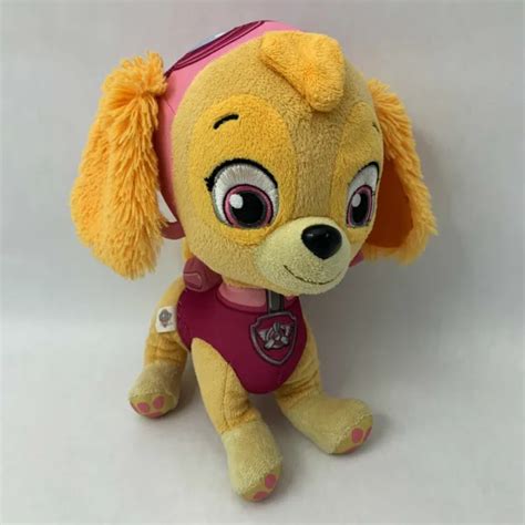 Paw Patrol Skye 10” Puppy Dog Nickelodeon Plush Stuffed Animal Spin